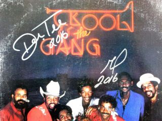 Kool & The Gang Signed LP Record Album Something Special w/ 4 JSA AUTOS 3