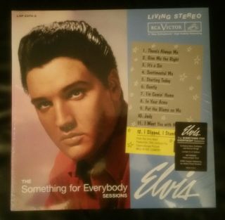 Elvis Presley Ftd Vinyl The Something For Everybody Sessions Deleted