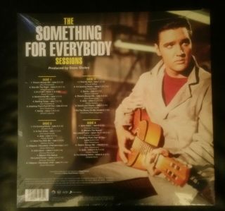 ELVIS PRESLEY FTD VINYL THE SOMETHING FOR EVERYBODY SESSIONS DELETED 2