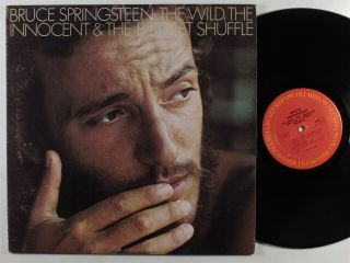 Bruce Springsteen Wild,  Innocent & E Street Shuffle Columbia Lp Vg,  /vg,  Promo