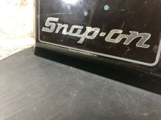 Vintage 1980 Snap - On Tools Wall Clock Pin Up Girl Pam Shop Garage Perfect 3