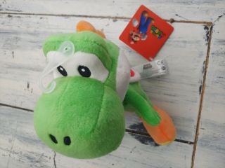 Green Yoshi Stuffed Plush Doll 6 