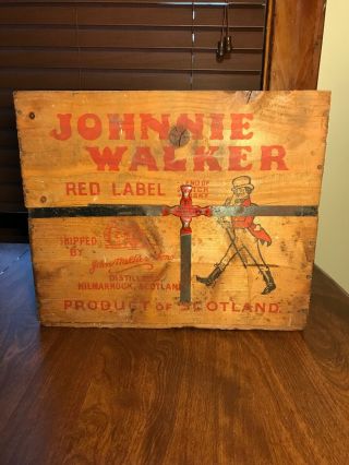 Johnnie Walker Red Label Vintage/antique 1950 