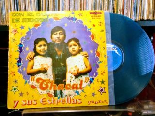 Chacal Y Sus Estrellas Rare Press Blue Color Lp Cumbia Psych Chicha Fuzz Peru
