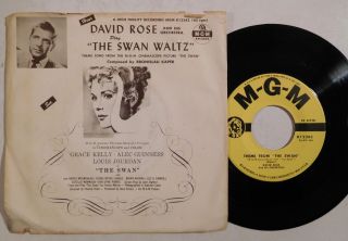 DAVID ROSE Forbidden Planet MGM 45 RPM WITH PICTURE SLEEVE rare science fiction 2