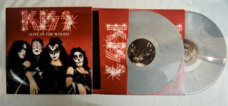 Kiss,  Alive In The Woods Limited Edition Of 150 Silver Colored Vinyl Lp X 2