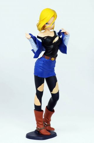 Sexy Anime Figurine Dragon Ball Z Android 18 Action Figure Model Pvc Toy Doll