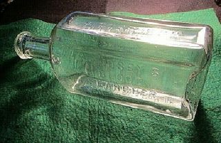 Rare Antique Medicine Bottle Lindsey 