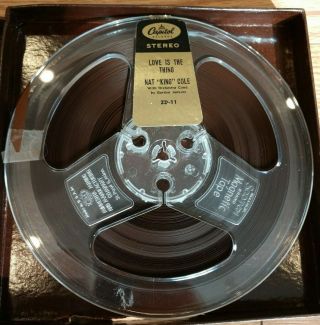 Nat King Cole,  Love Is The Thing,  ZD11,  Reel to Reel,  2 Track Tape. 4