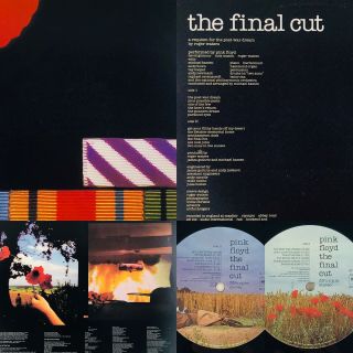 Pink Floyd The Final Cut Lp Qc 38243 Vinyl (vg, )