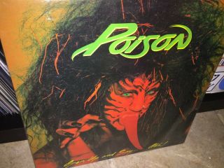 Poison " Open Up And Say.  Ahh " Lp - 80 