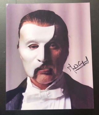 Michael Crawford Signed Phantom Of The Opera Autograph Andrew Lloyd Webber