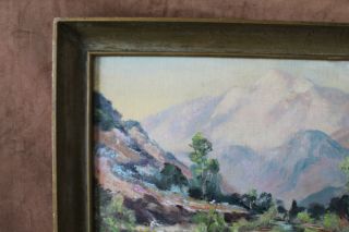 California Listed Artist Leonard Borman California Landscape Oil Painting 6