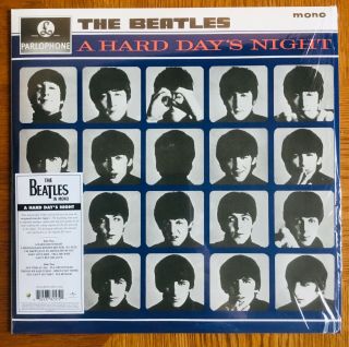 Rarity Beatles - Hard Day’s Night Mono Lp (2014) W/ With The Beatles Label
