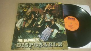 The Deviants - Disposable - Rare 1968 Uk Stable 1st 1a/1b G/f - Garage Psych Ex,  /ex