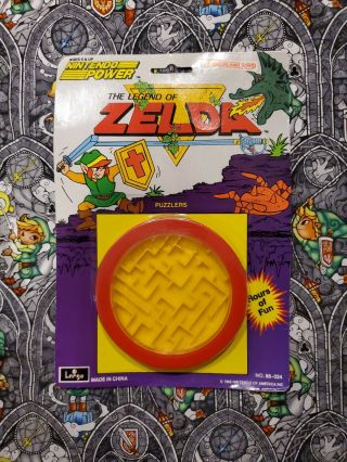 Legend Of Zelda Vintage Puzzler 1988 By Largo Nintendo Power