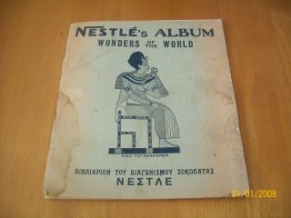 Cyprus Greece Greek Nestle Album Miss Pages And 35 Stickers Advert