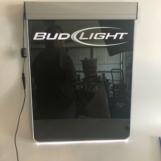 Bud Light Man Cave Bar Bud Light - Up Dry Wet Erase Menu Board Sign 2008 Rare