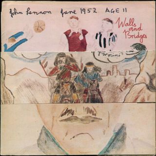 John Lennon: Walls And Bridges [original Vinyl Lp - 1974.  Nm]