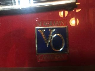VTG 70 ' s SEAGRAM ' S VO CANADIAN WHISKEY Pistol Display 3