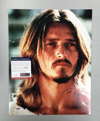 V91116 Ted Neeley Signed 11x14 Photo Auto Autograph Psa/dna Stock Photo