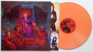 242 Death Scream Bloody Gore Eu Orange Vinyl Lp W Insert 1000 Made Unplayed