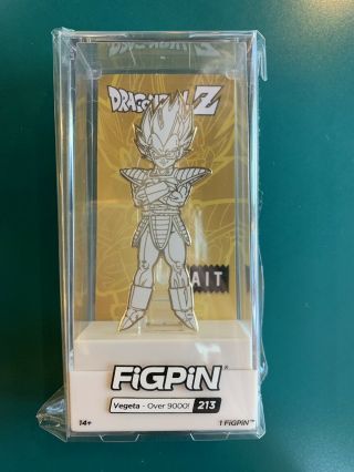 In Hand Anime Expo Ax 2019 Exclusive Bait Vegeta Figpin Limited Edition