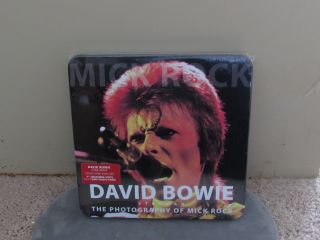 David Bowie The Photographs Of Mick Rock & Colored 7 " Vinyl Record Nip