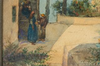 Juan Luna Y Novicio (1857 - 1899) Philippines,  France Listed Artist Watercolor 11