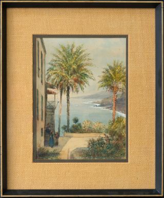 Juan Luna Y Novicio (1857 - 1899) Philippines,  France Listed Artist Watercolor