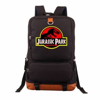 Jurassic World Jurassic Park Backpack Shoulder Laptop Travel Bag Rucksack