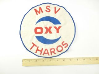 Oxy Patch Gas Oil Petrol Occidental Msv Tharos 8 " Diameter