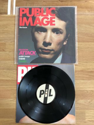 Public Image - First Issue Rare Uk Orig Debut Lp 1978 A3/b2.  Sex Pistols