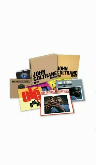 John Coltrane - The Atlantic Years In Mono [new Vinyl] Oversize Item Spilt,  With