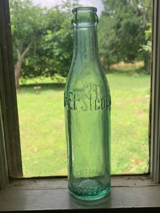 Vintage Pepsi Cola Bottle Norfolk Va Aqua Bottle