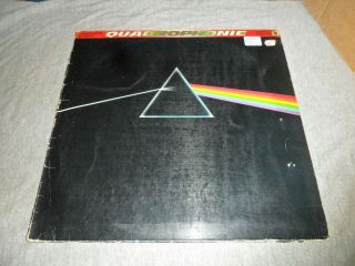 Lp/ Vintage Pink Floyd Dark Side Of The Moon Germany Quadrophonic W/ 2posters