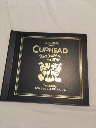Cuphead 4lp Vinyl Soundtrack Record Box Set Mugman Black Gold Style Studio Mdhr