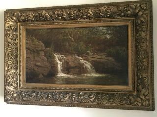 Early Landscape Oil Painting - Signed George Lafayette Clough (1824 - 1901) 3