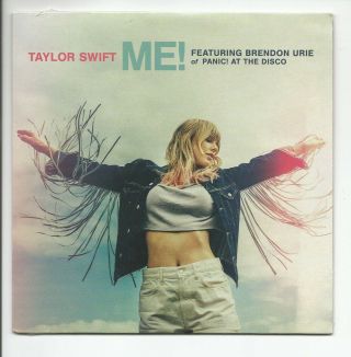 Taylor Swift & Brendon Urie - Me (cover 4) 7 " P/s (in Stock/still)