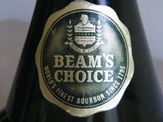 Vtg Jim Beam I Dream of Jeannie 1964 Smoke Green Genie Bottle Decanter w/Labels 6
