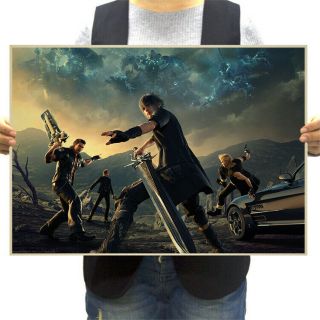 Final Fantasy Xv Home Decor Poster Wall Scroll Game 42 30cm