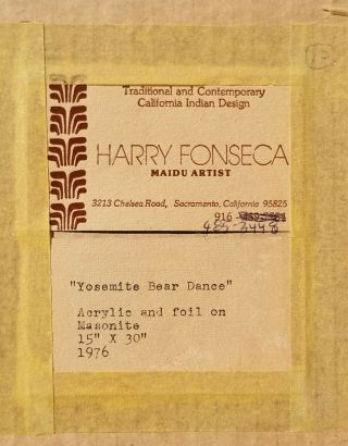 1976 HARRY FONSECA 