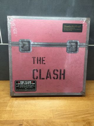 The Clash 5 Studio Album Box Set 8 Vinyls Still.  Final Reduction