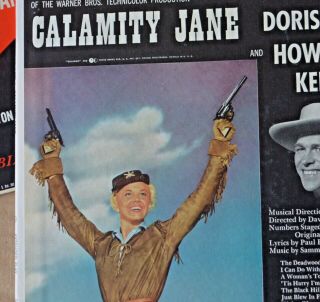 45 RPM DORIS DAY COLUMBIA B - 347 CALAMITY JANE SOUNDTRACK 2 RECORDS 1953 NMT 2