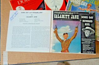 45 RPM DORIS DAY COLUMBIA B - 347 CALAMITY JANE SOUNDTRACK 2 RECORDS 1953 NMT 4