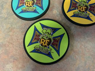 RAT FINK DRINK COASTERS FROM ED BIG DADDY ROTH. 2