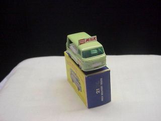 Vintage Matchbox Series No.  21 Milk Delivery Truck with Box 3