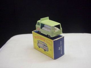 Vintage Matchbox Series No.  21 Milk Delivery Truck with Box 4