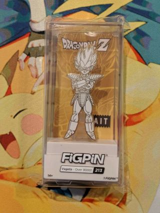 Anime Expo 2019 Exclusive White And Gold Vegeta Figpin Le 1 Of 1000 In Hand
