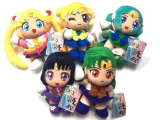 Banpresto Sailor Moon: Sailor Star Plush Doll Complete Set